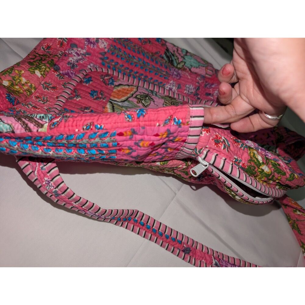 cotton patchwork backpack - Picture 5 of 7